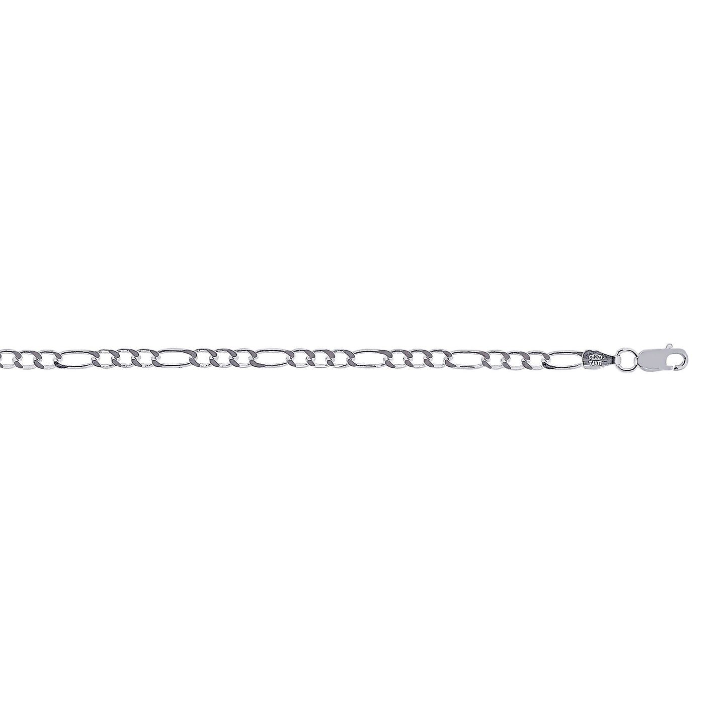 Silver 3mm Figaro Chain