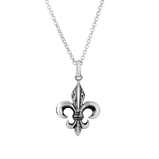 Sterling Silver Byzantine Necklace